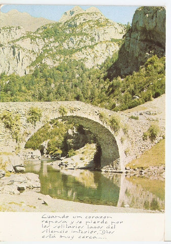 Postal 045296 : Puente sobre rio