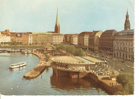 Postal 045314 : Hamburg Jungfernstieg und Aisterpavillon
