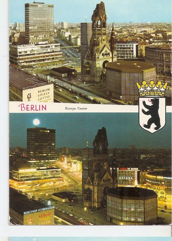 Postal 045325 : Berlin. Europa Center