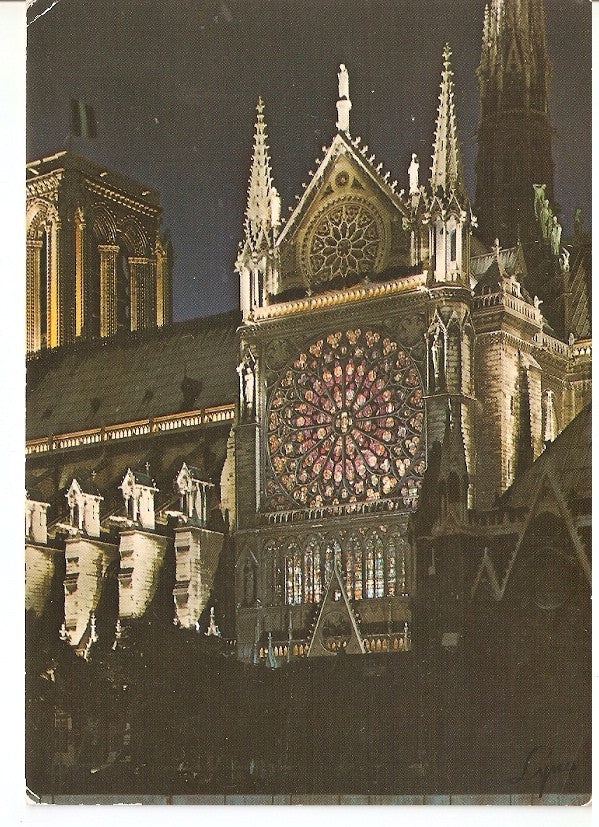 Postal 045326 : Paris. La Catedral Notre-Dame de Paris