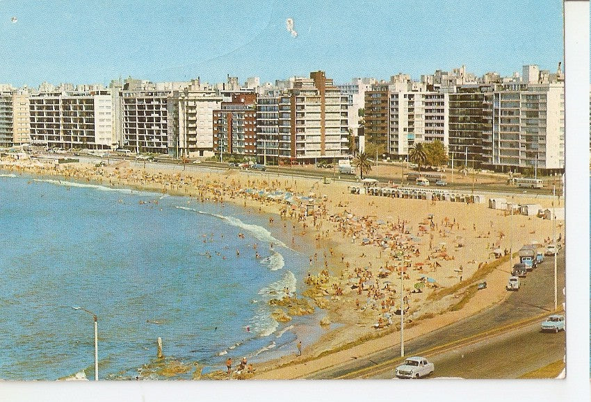 Postal 045337 : Montevideo (Uruguay). Playa Pocitos
