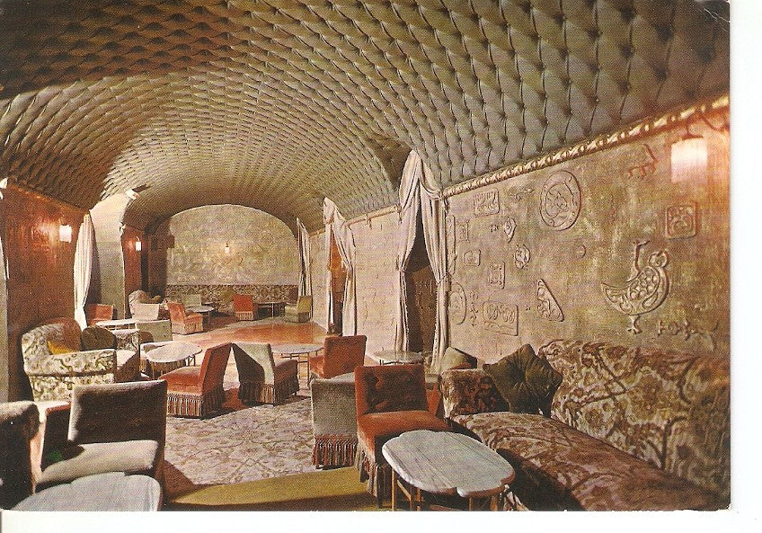 Postal 045350 : Club Discoteca Bar Samovar. Vista parcial de su instalacion