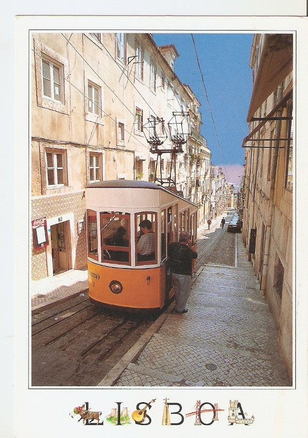 Postal 045356 : Jamp. Lisboa. Elevador da Bica