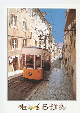 Postal 045356 : Jamp. Lisboa. Elevador da Bica