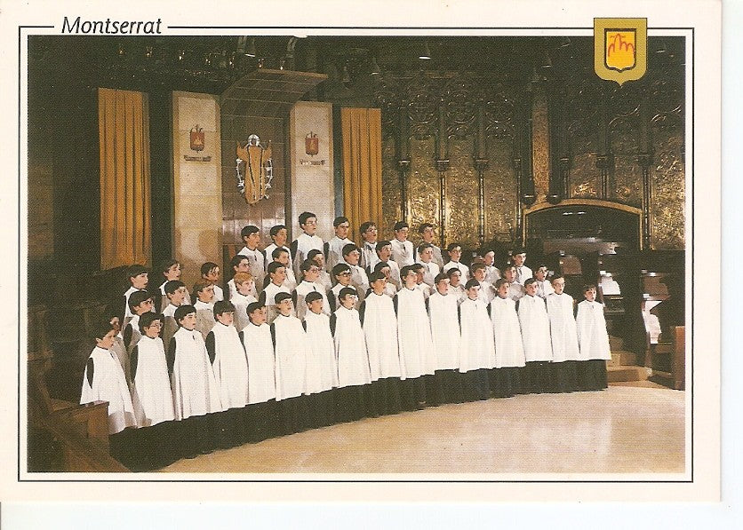 Postal 045366 : Montserrat (Barcelona). LEscolania