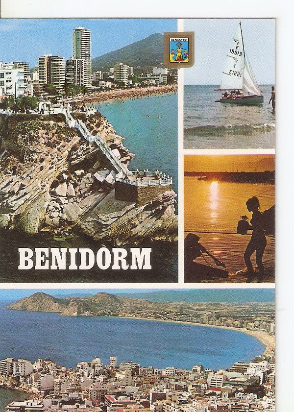 Postal 045374 : Benidorm (Alicante)