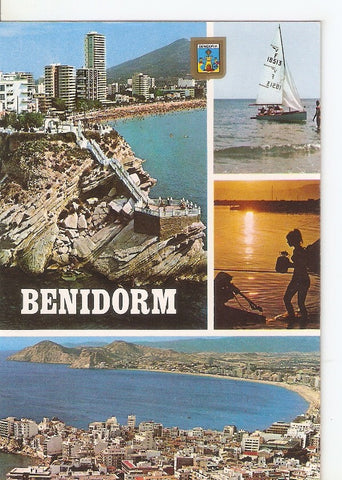 Postal 045374 : Benidorm (Alicante)
