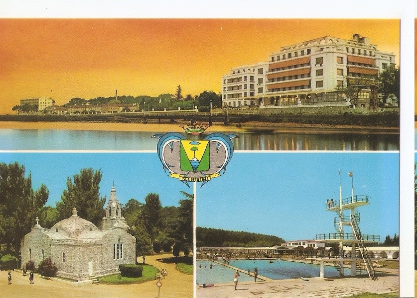Postal 045379 : Isla de la Toja (Pontevedra). Gran Hotel - Capilla - Piscina