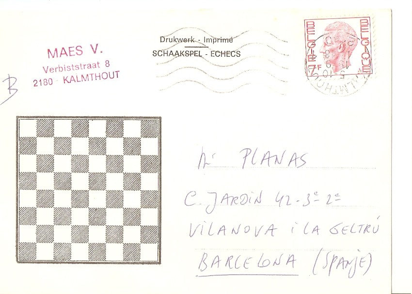 Postal 045397 : Drukwerk - Imprime