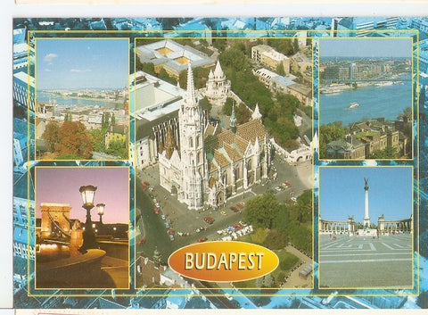 Postal 045398 : Budapest. Greetings from Budapest