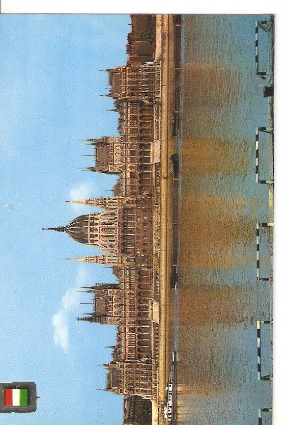 Postal 045401 : Cinco Continentes. Budapest (Hungria). Parlamento