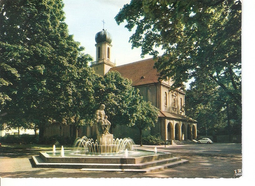 Postal 045402 : Fribourg-en-Brisgau (Allemagne). LEglise Maria aide-moi