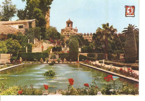 Postal 045408 : Cordoba. Jardines y Torre del Homenaje Alcazar Reyes Cristianos