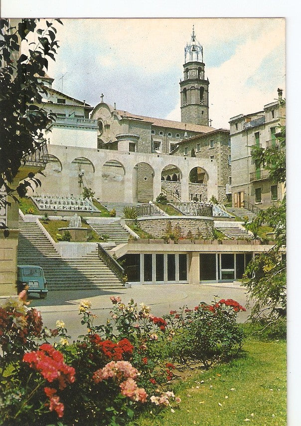 Postal 045431 : Manlleu (Barcelona). Plaza España