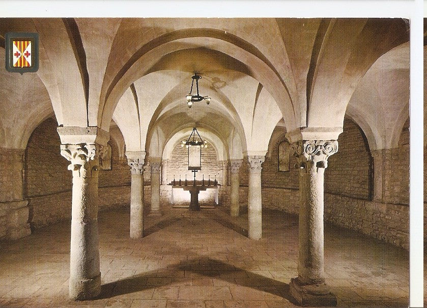 Postal 045436 : Vich. Ciudad de Interes Turistico. Catedral. Cripta romanica del siglo XI