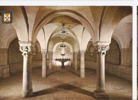 Postal 045436 : Vich. Ciudad de Interes Turistico. Catedral. Cripta romanica del siglo XI