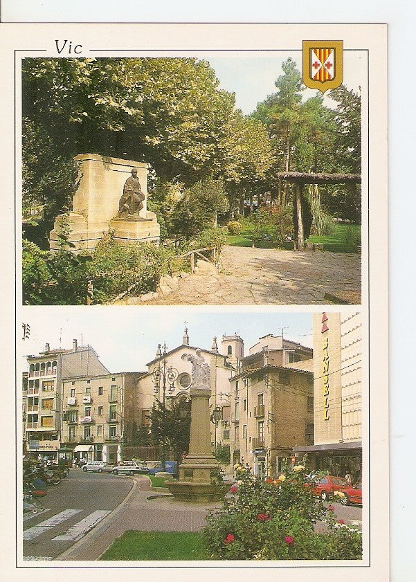 Postal 045440 : Vic (Barcelona). Diferents aspectes
