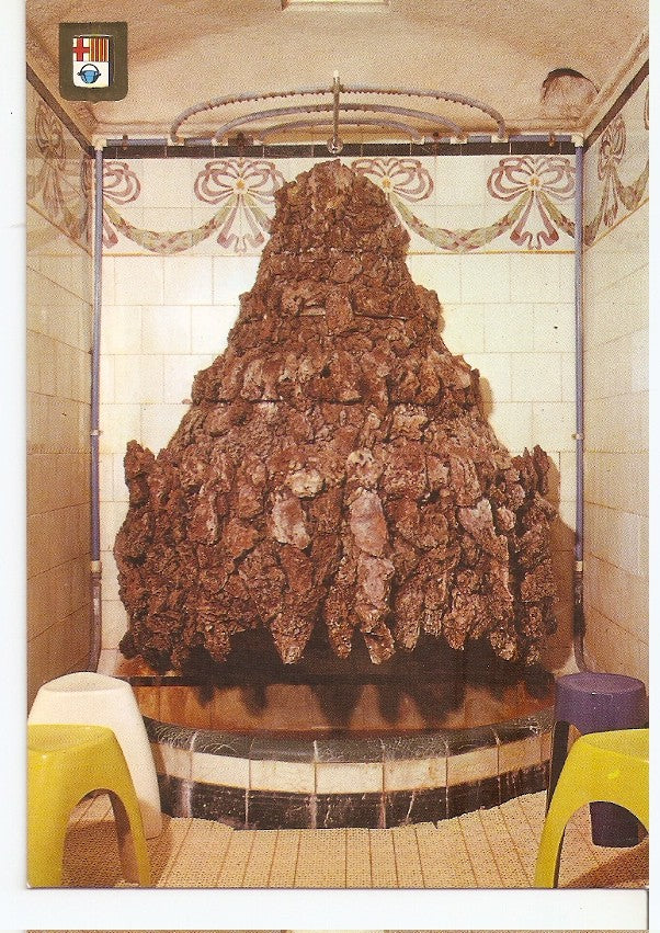 Postal 045443 : Caldas de Montbui (Barcelona). Hotel Balneari Broquetas. Sauna Natural