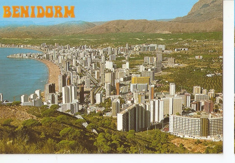 Postal 045449 : Benidorm (España). Vista parcial