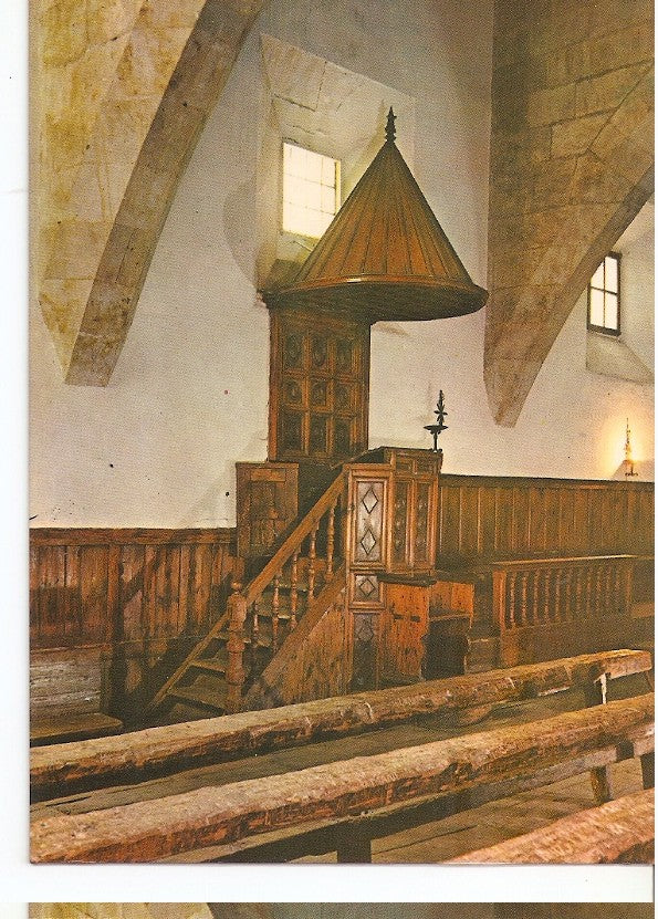 Postal 045475 : Salamanca. Aula de Fray Luis de Leon
