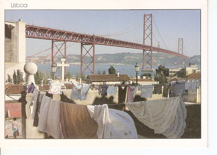Postal 045524 : Lisboa: Ponte sobre o Tejo