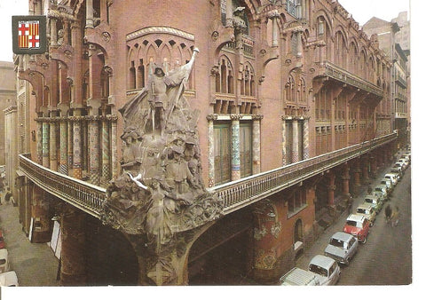 Postal 045530 : Barcelona. Palacio de la Musica Catalana