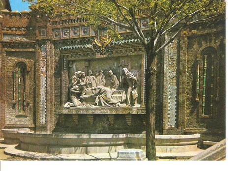 Postal 045536 : Teruel. Retablo de los Amantes en la escalinata