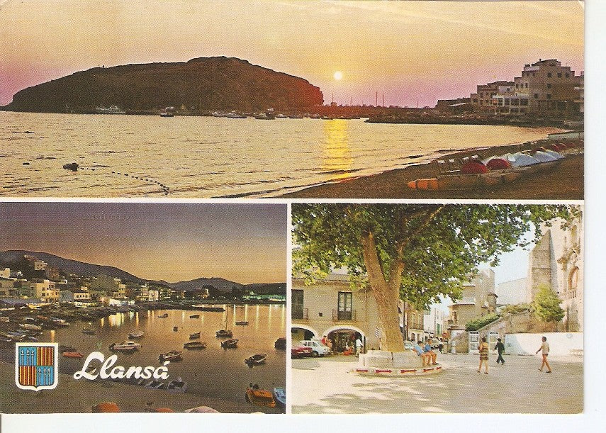 Postal 045542 : Costa Brava. Llansa. Varios aspectos