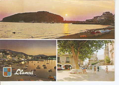 Postal 045542 : Costa Brava. Llansa. Varios aspectos