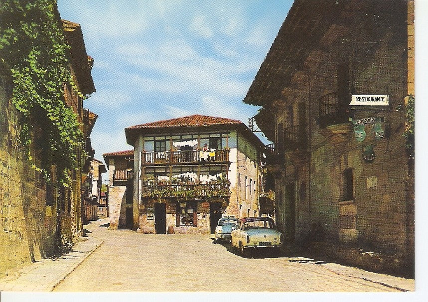 Postal 045556 : Santillana del Mar. Casa de los Villa