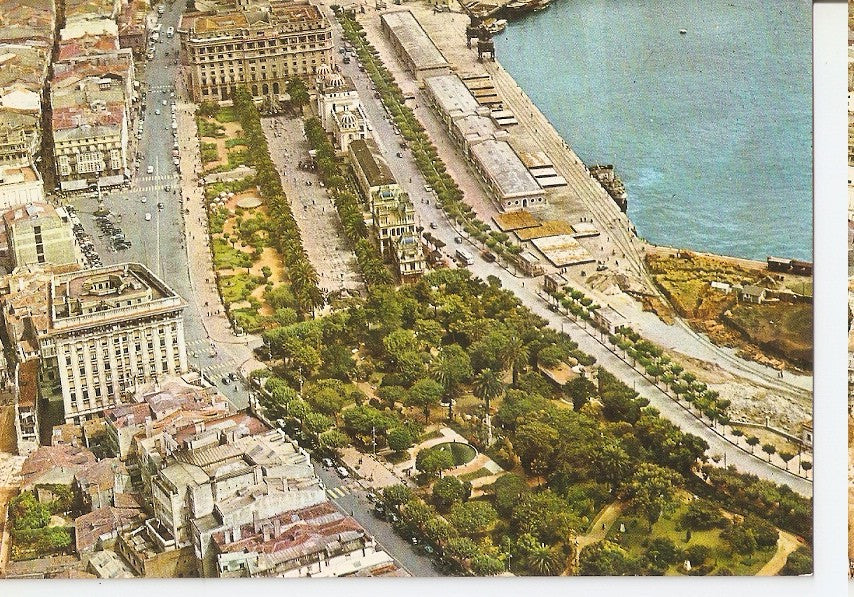 Postal 045573 : La Coruña. Los Cantones y Parque