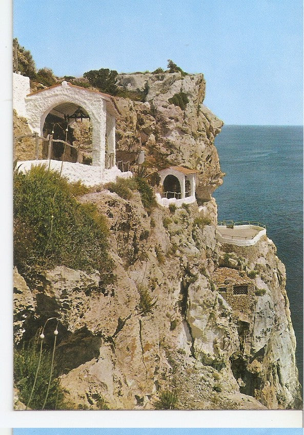 Postal 045576 : Menorca. Cova den Xoroi. Calan Porter