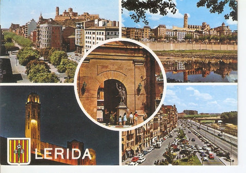Postal 045583 : Lerida. Varios aspectos