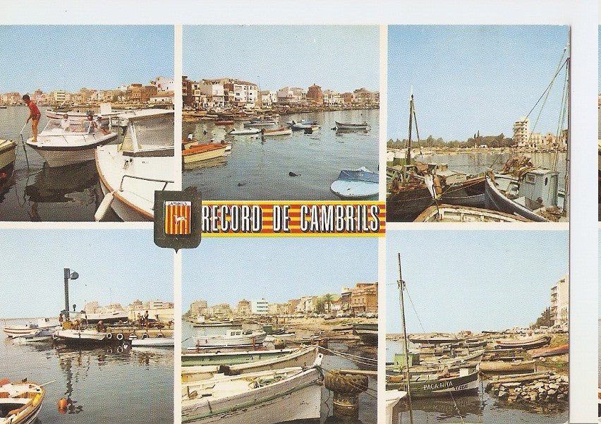 Postal 045593 : Cambrils (Costa Dorada). Diversos aspectos
