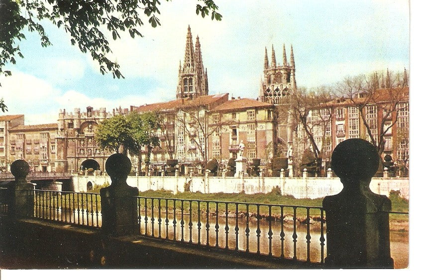 Postal 045607 : Burgos. Vista parcial
