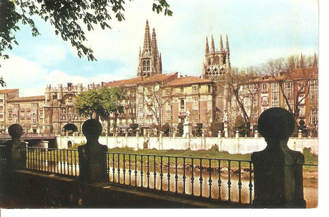 Postal 045607 : Burgos. Vista parcial