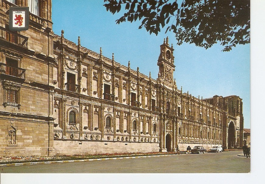 Postal 045613 : Leon. Hostal San Marcos