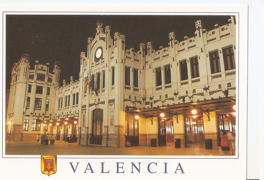 Postal 045637 : Valencia. Estacion del Norte