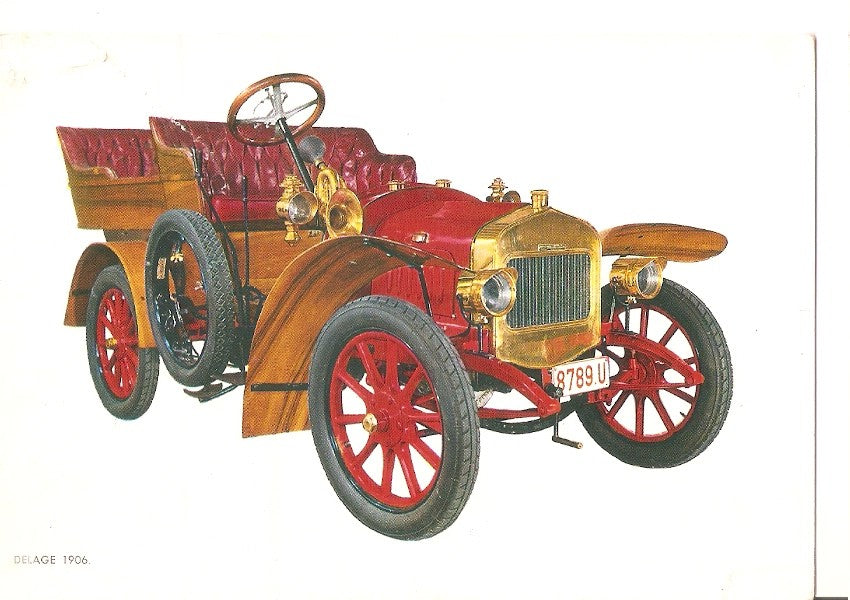 Postal 045646 : Delage 1906