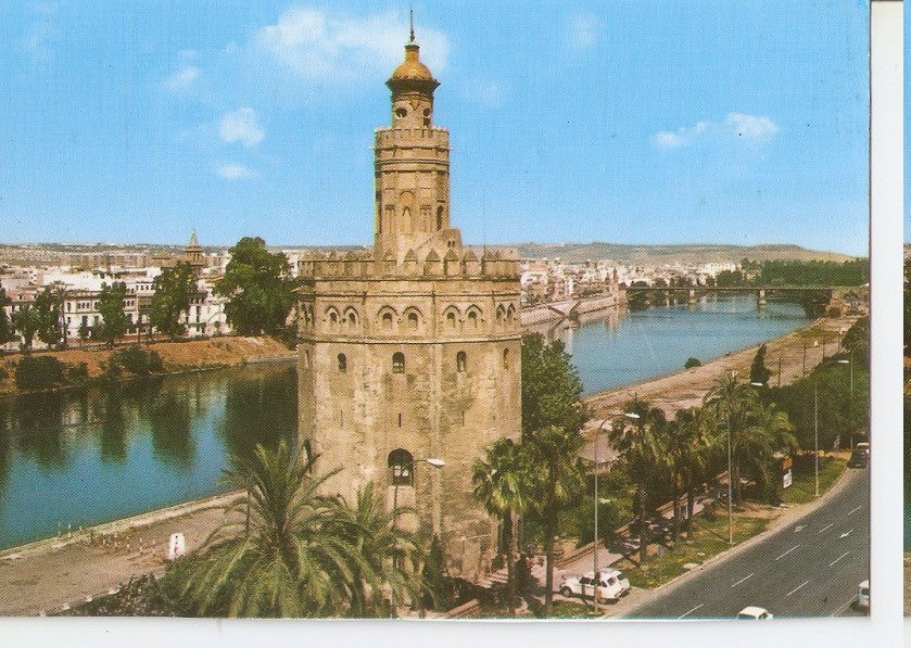 Postal 045653 : Sevilla. La Torre del Oro y el Guadalquivir