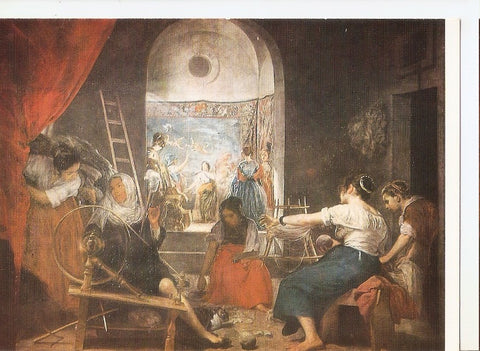 Postal 045658 : Velazquez. Las Hilanderas