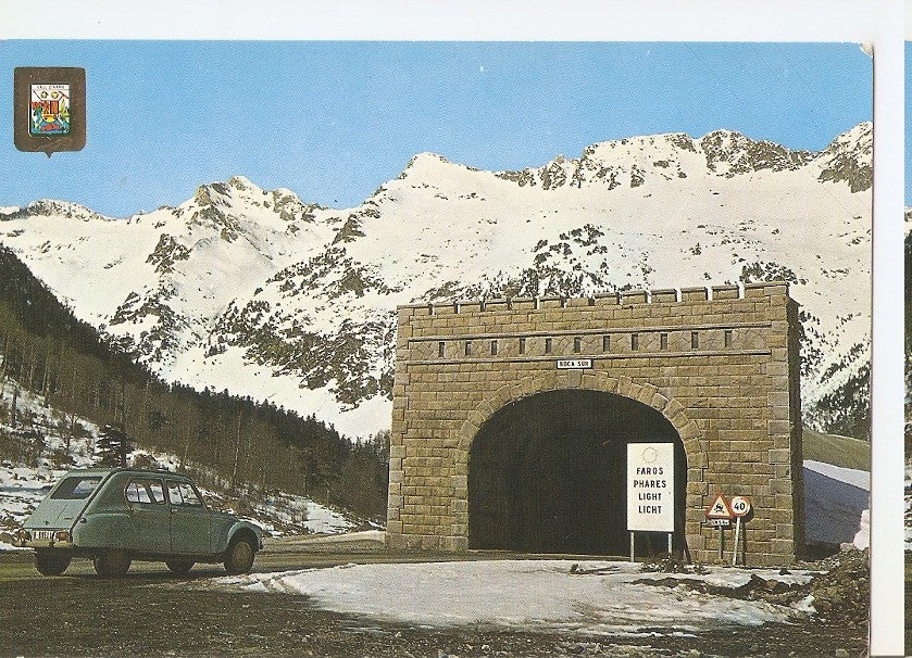 Postal 045682 : Pirineu Catala (Lleida). Vall de Ribagorçana. Bova Sur del Tunel de Viella