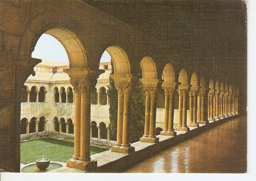 Postal 045706 : Abadia de Santo Domingo de Silos. Vista general desde el Claustro superior