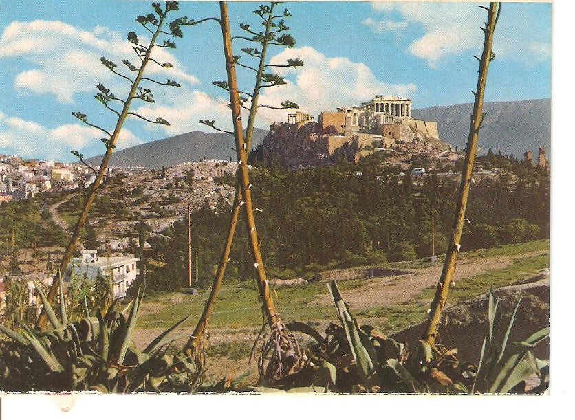 Postal 045718 : Athens - View of the Acropolis