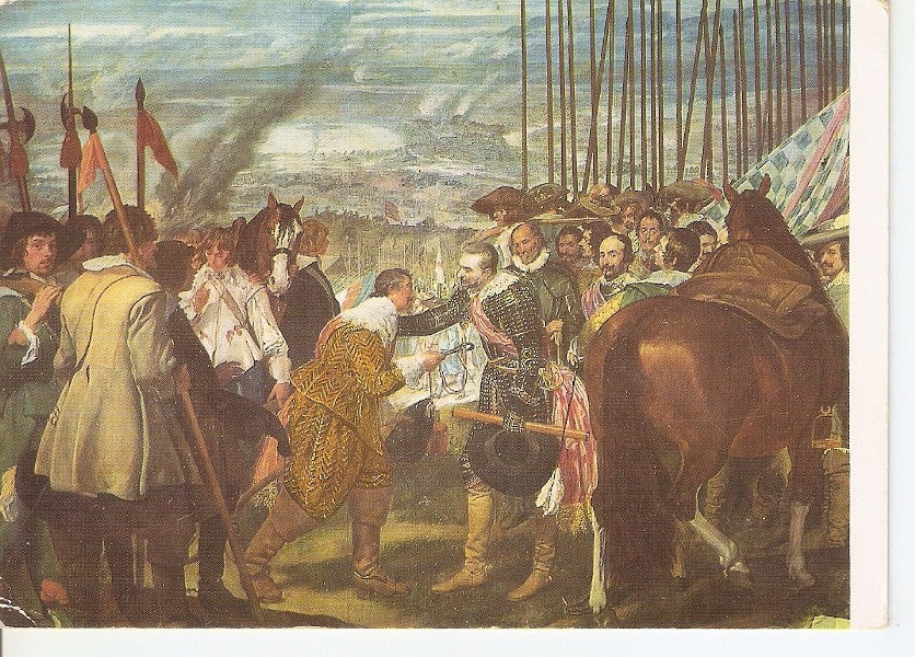 Postal 045730 : Velazquez. Las Lanzas