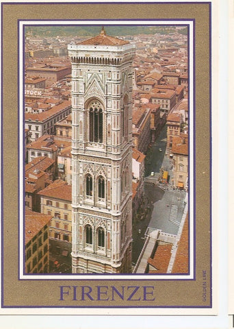 Postal 045740 : Firenze. Le clocher de la Giotto