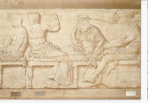 Postal 045741 : The British Museum. Hermes Dionysos Demeter and Ares
