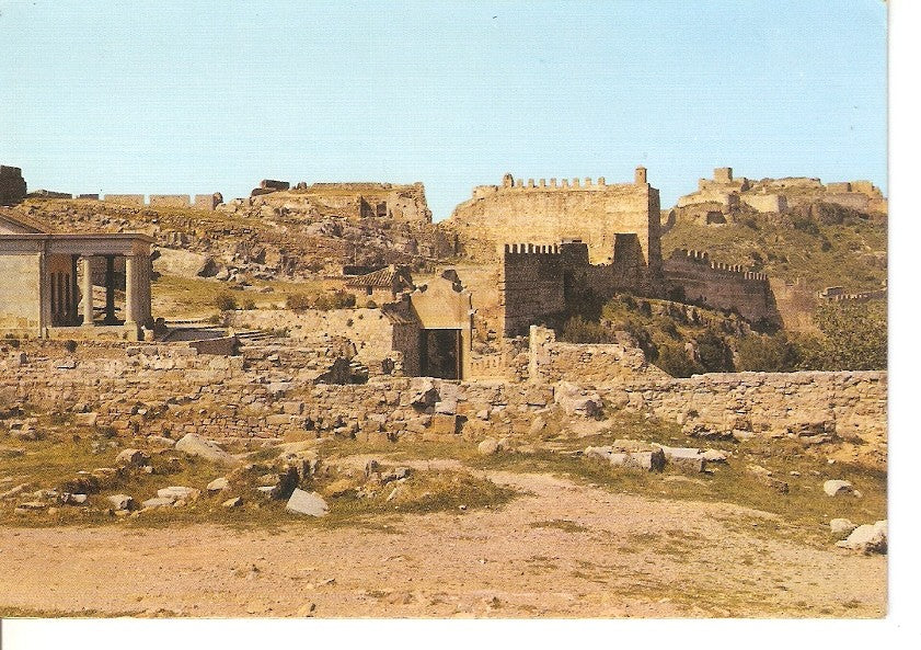 Postal 045754 : Sagunto. Valencia. Castillo. Vista parcial