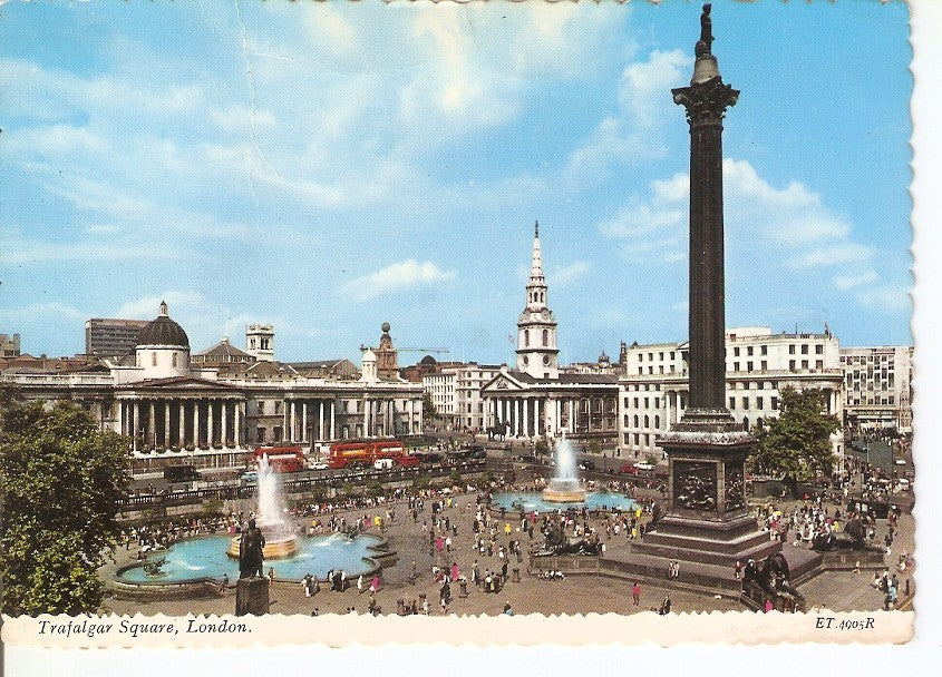 Postal 045757 : Trafalgar Square London