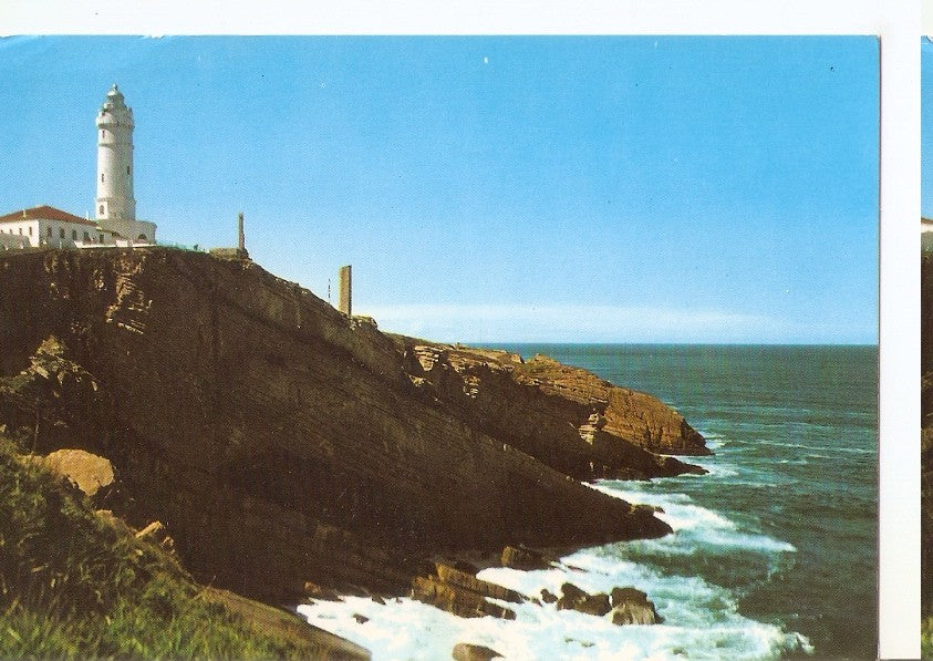 Postal 045779 : Santander. Faro Cabo Mayor y costa